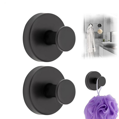 💥Black Hot Sales - 80% OFF💥2 Units Suction Cup Hooks christmas gift Bathroom Accessories home essentials