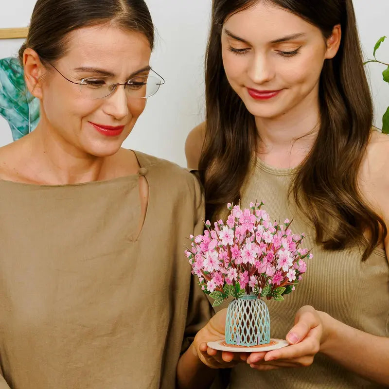 Clinclii 3D Flower Pop-Up Card – A Thoughtful Keepsake for Everyone You Love