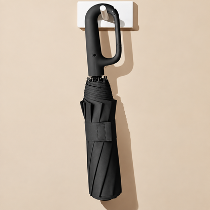 Automatic Folding Umbrella – Windproof, Waterproof & Compact ☔ with Loop Buckle for Everyday Carry 🌬️💧